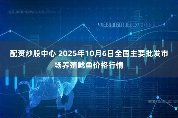 配资炒股中心 2025年10月6日全国主要批发市场养殖鲶鱼价格行情