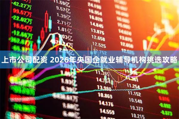 上市公司配资 2026年央国企就业辅导机构挑选攻略